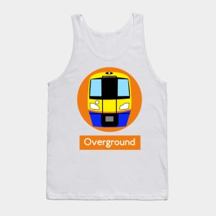 London Underground Subway Over-ground line Tank Top